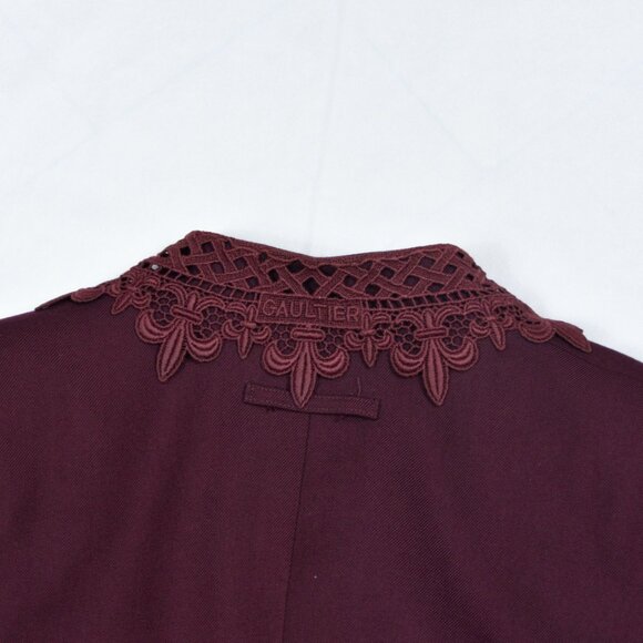 JGP VINTAGE BLAZER WITH EMBROIDERED COLLAR - Picture 3 of 6